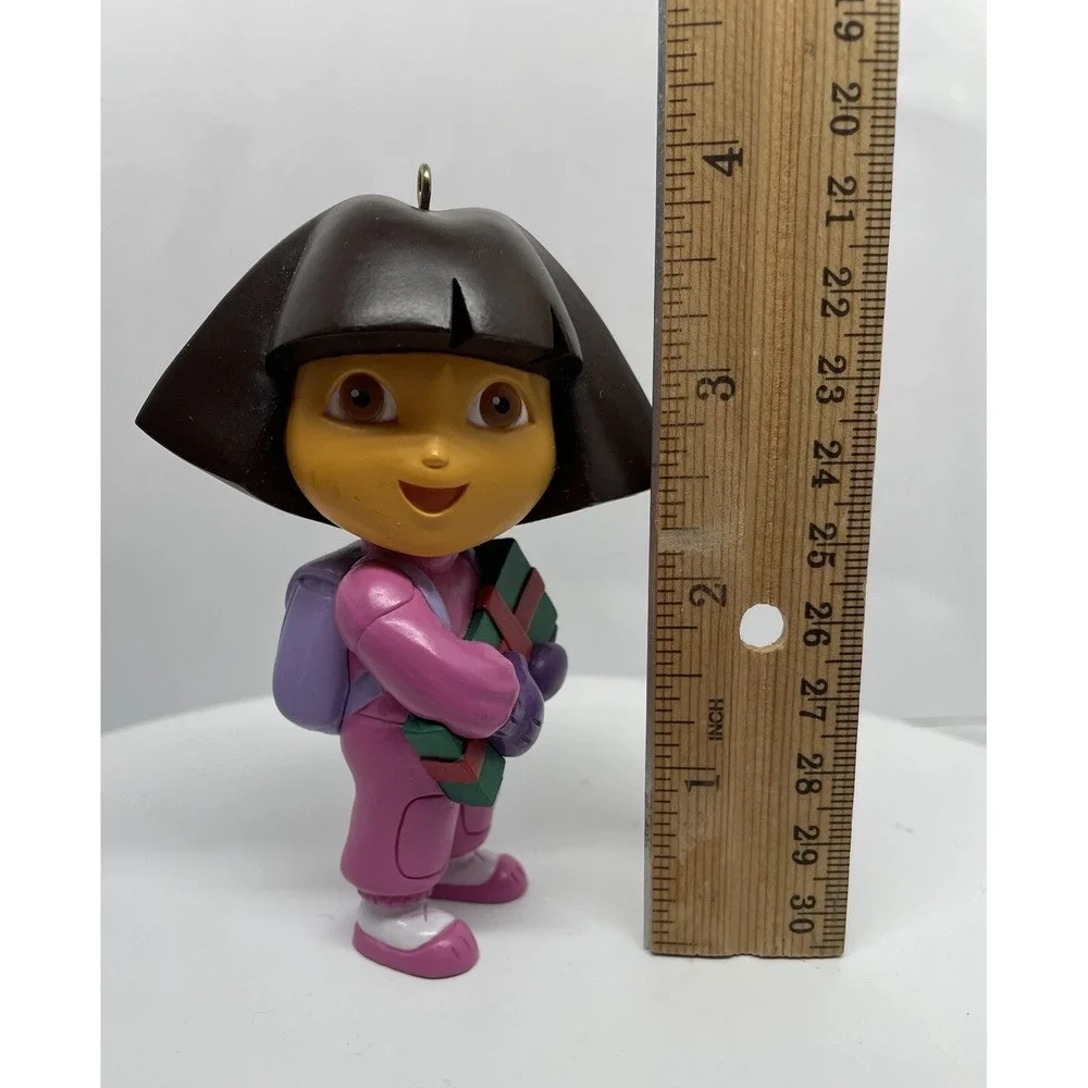 Dora the Explorer with Backpack Holiday Christmas Ornament 4